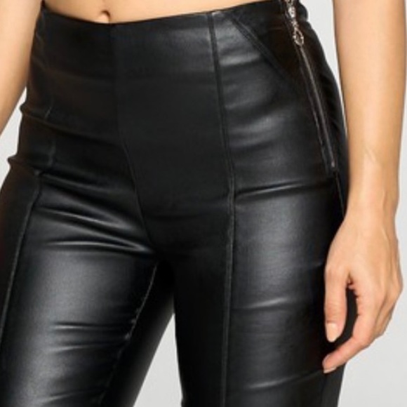 Faux Leather pants - Picture 3 of 10